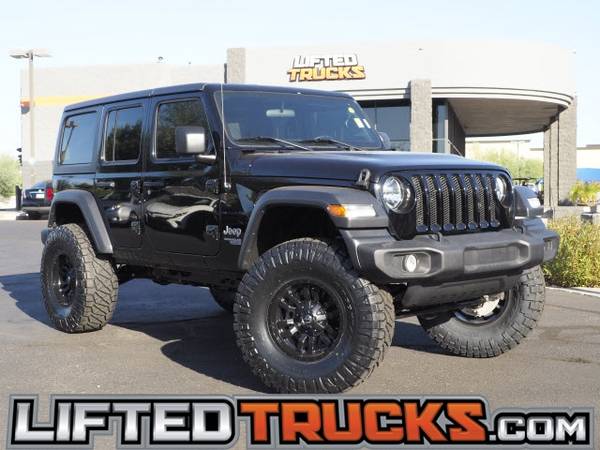 2020 Jeep Wrangler Unlimited SPORT S 4X4 SUV 4x4 Passe - Lifted... for sale in Glendale, AZ