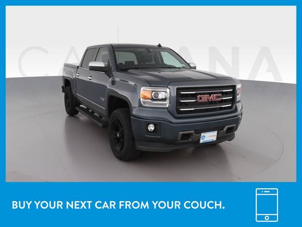 2014 GMC Sierra 1500 Crew Cab SLE Pickup 4D 5 3/4 ft pickup Gray for sale in Washington, District Of Columbia – photo 12