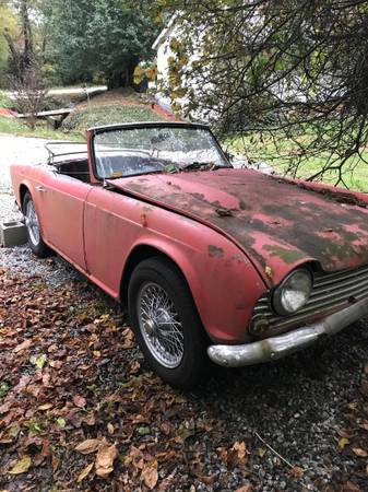 1964 TR4 Parts Car for sale in Hendersonville, NC