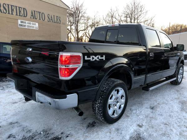 2013 Ford F-150 SuperCrew 157 Lariat Crew Pickup 4x4 4WD F150 Truck for sale in Cleveland, OH – photo 5