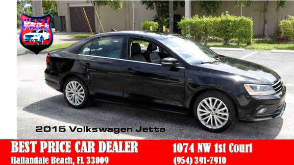 2015 Volkswagen Jetta SEDAN***BAD CREDIT APPROVED + LOW PAYMENTS !!!!! for sale in Hollywood, FL