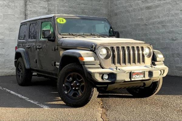 2018 Jeep Wrangler Unlimited 4x4 4WD Sport SUV - - by for sale in Klamath Falls, OR – photo 18