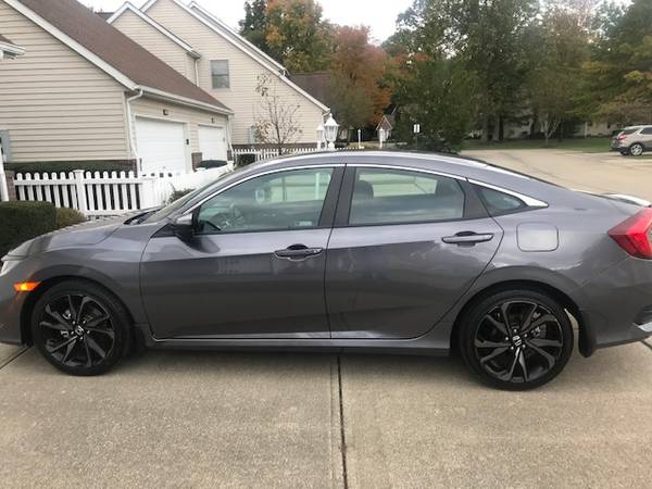 2019 HONDA CIVIC SPORT WITH HONDA SENSING for sale in Cleveland, WV – photo 8