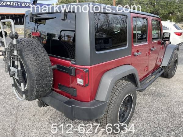 LIKE BRAND NEW! 2013 Jeep Wrangler Unlimited 4WD 4dr Sport ONE OWNER for sale in Austin, TX – photo 7