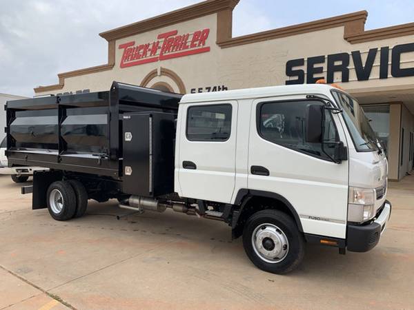 2019 FUSO Crew Cab - Landscape Dump, 12' Cab and Chassis, Gas,... for sale in Oklahoma City, KS – photo 14