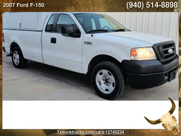 2007 Ford F-150 2WD Reg Cab 126 XL - - by dealer for sale in Denton, TX