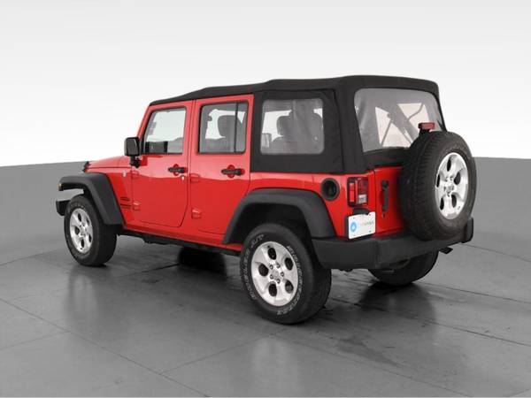 2015 Jeep Wrangler Unlimited Sport S SUV 4D suv Red - FINANCE ONLINE... for sale in Atlanta, AR – photo 7