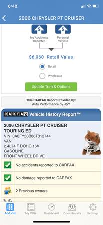 // 37,000 Miles // Chrysler Pt Cruiser Like New Garaged Elderly Owned for sale in Naples, FL – photo 16