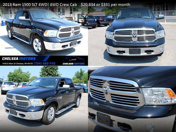 342/mo - 2015 Ram 1500 Outdoorsman 4WD! Crew 4 WD! Crew 4-WD! Crew Cab for sale in Chelsea, MI – photo 7