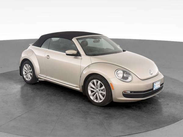 2013 VW Volkswagen Beetle TDI Convertible 2D Convertible Beige - -... for sale in South Bend, IN – photo 15