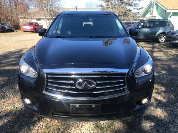 2013 Infiniti JX AWD, NAVI, ROOF, TV-DVD, LEATHER, 3RD ROW,... for sale in Mount Pocono, PA – photo 2