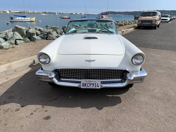 1957 FORD THUNDERBIRD CONVERTIBLE Antique Classic Car T-Bird for sale in National City, CA – photo 3