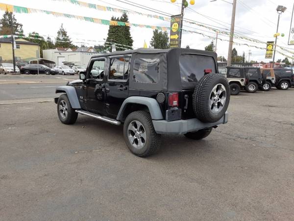 2008 Jeep Wrangler 4WD 4dr Unlimited X for sale in Portland, OR – photo 8