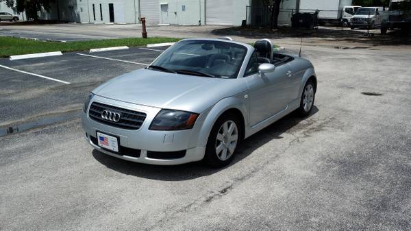 2003 AUDI TT COUPE CONVERTIBLE**70k MILE**BAD CREDIT APROVD + LOW PAYM for sale in HALLANDALE BEACH, FL – photo 3