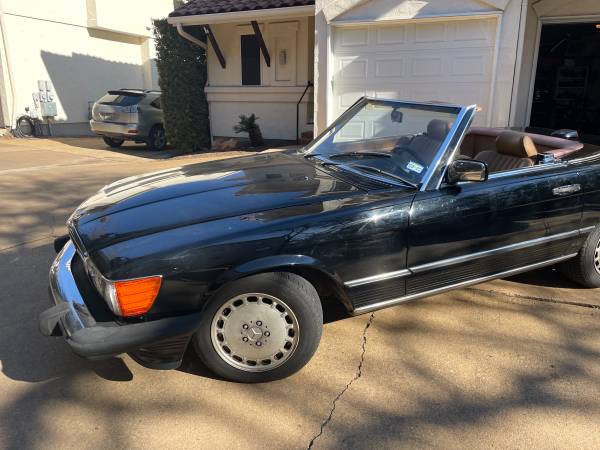 1987 Mercedes 560SL hardtop convertible for sale in Austin, TX – photo 12