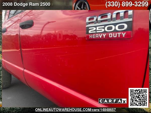 2008 Dodge Ram 2500 4X4 CUMMINS 6 7 DIESEL QUAD CAB SHORT BED 221K for sale in Akron, WV – photo 8