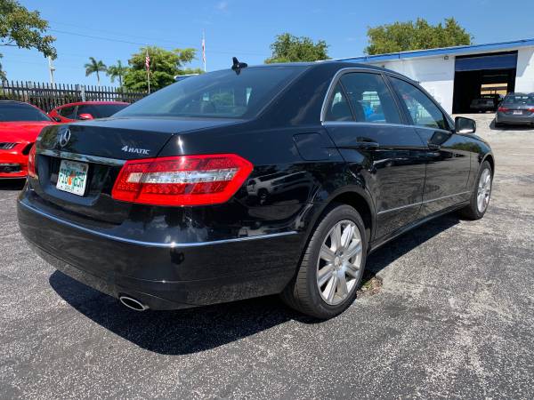 2012 MERCEDES E350 SEDAN BLACK, EVERYONE APPROVED for sale in Fort Lauderdale, FL – photo 5