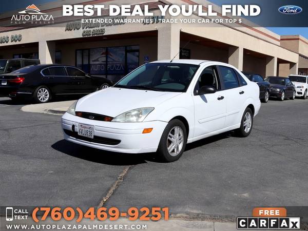 🚗 2002 Ford *Focus* Low Miles, Service Records Available for sale in Palm Desert , CA