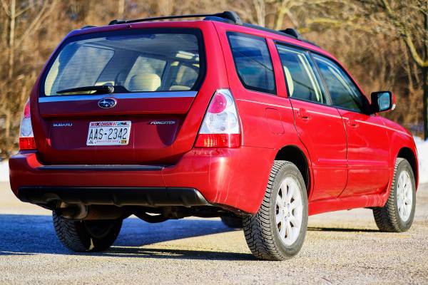 2007 Subaru Forester 2 5X Premium Rust-Free & Extensive for sale in Madison, WI – photo 3