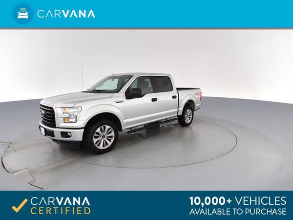 2017 Ford F150 SuperCrew Cab XL Pickup 4D 5 1/2 ft pickup Silver - for sale in Atlanta, FL – photo 6