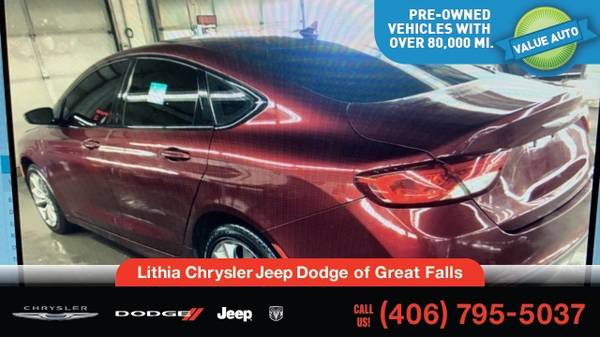 2015 Chrysler 200 4dr Sdn S FWD - - by dealer for sale in Great Falls, MT – photo 2