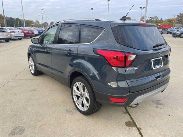 2019 Ford Escape SUV Titanium - Ford Baltic Sea Green Metallic for sale in St Clair Shrs, MI – photo 9