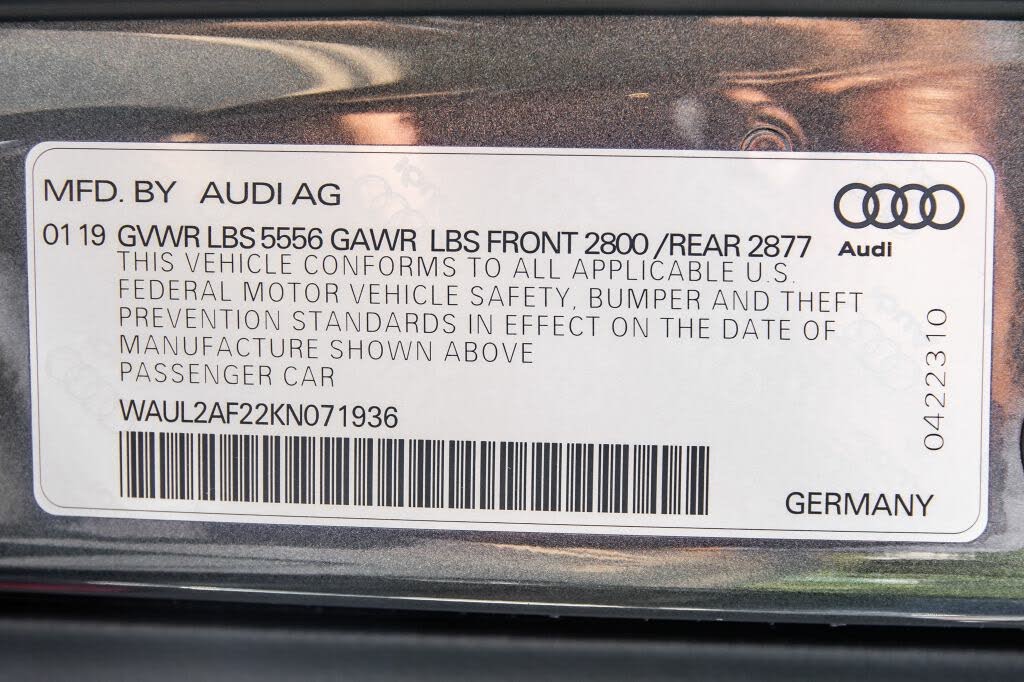 2019 Audi A6 3.0T quattro Premium Plus Sedan AWD for sale in Other, RI – photo 19