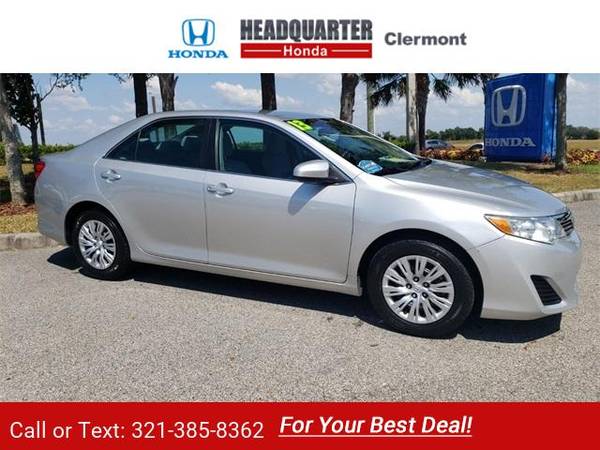 2013 Toyota Camry L sedan Classic Silver Metallic for sale in Clermont, FL