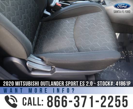 2020 Mitsubishi Outlander Sport ES Camera - Touch Screen for sale in Alachua, FL – photo 23