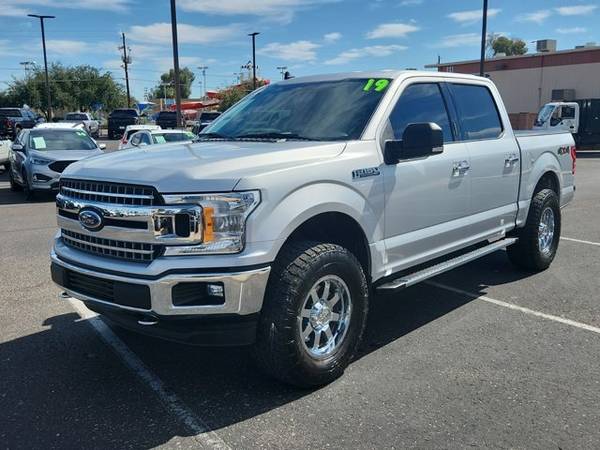 2019 Ford F-150 XLT Crew Cab 4WD Silver - - by dealer for sale in Glendale, AZ – photo 8