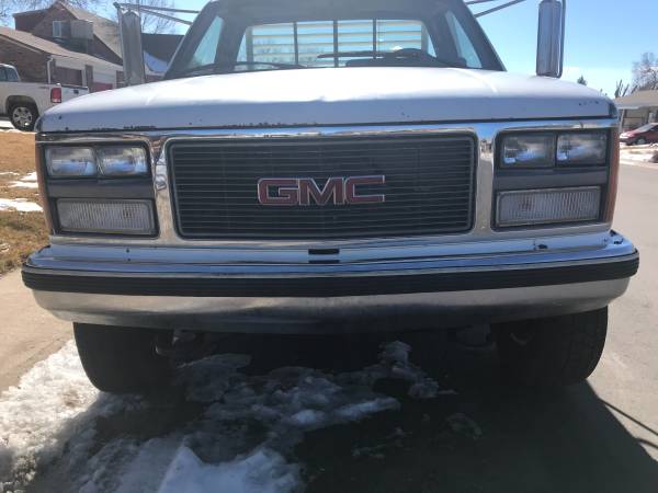 1990 GMC k3500 FLATBED TRUCK for sale in Dupont, CO – photo 4