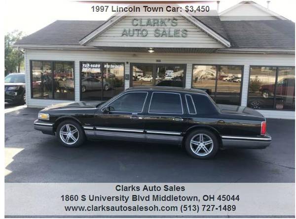 1997 Lincoln Town Car Signature 4dr Sedan 118607 Miles for sale in Middletown, OH