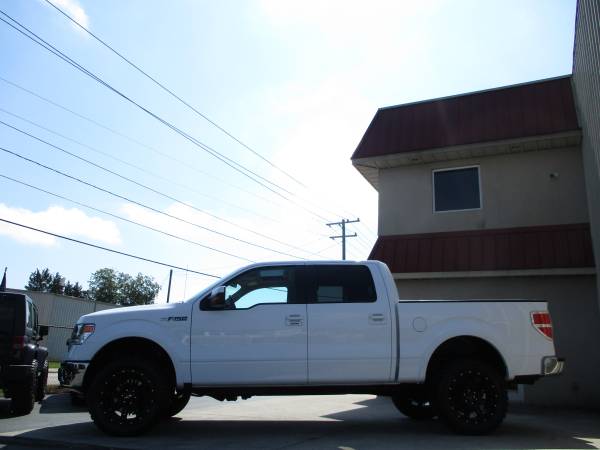 LIFTED 5.0L 2014 FORD F-150 LARIAT 4X4 *LOADED* NEW 33X12.50 MTs CLEAN for sale in KERNERSVILLE, NC – photo 6