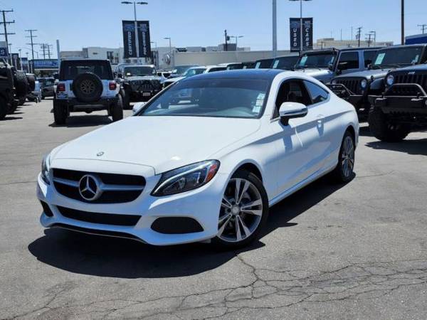 2017 Mercedes-Benz C 300 Coupe coupe Polar White for sale in Fullerton, CA