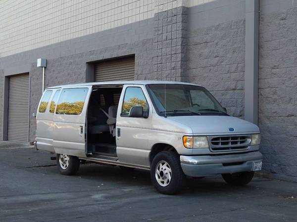 1997 Ford E-350 XLT 3dr Club Wagon Extended Passenger Van - cars & for sale in Gilroy, CA – photo 12
