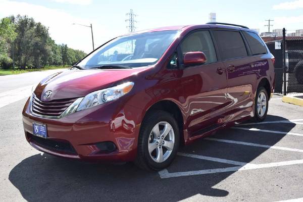2015 *Toyota* *Sienna* *Braunability LE* RED for sale in Denver , CO – photo 9