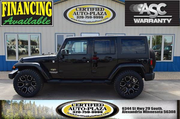 2014 Jeep Wrangler Unlimited Sahara 4×4 for sale in Alexandria, MN