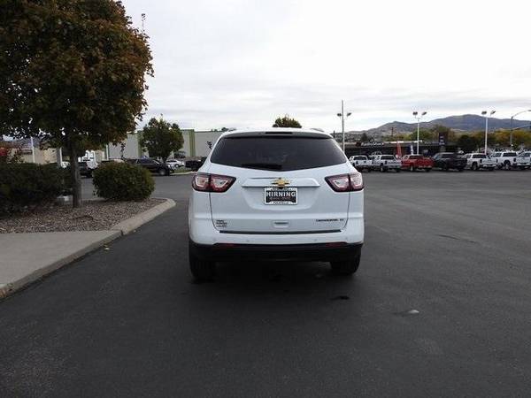 2016 Chevy Chevrolet Traverse LT suv Summit White - cars & trucks -... for sale in Pocatello, ID – photo 4