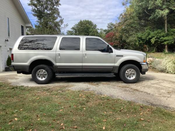 2002 Excursion XLT 7 3 diesel 4x4 ford powerstroke suv - cars & for sale in Birdsboro, PA – photo 19
