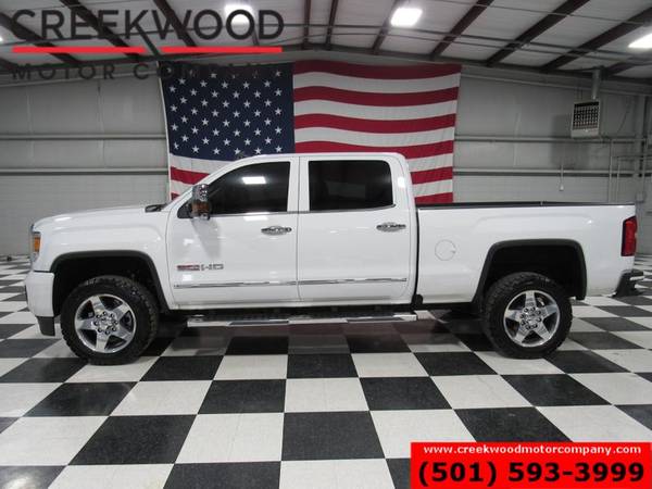2016 GMC Sierra 2500HD SLT 4x4 6 0 GAS 1 Owner White Chrome for sale in Searcy, AR – photo 5