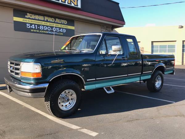 1995 FORD F150 XLT EXT-CAB 4X4 LOW MILES 128K RUNS GREAT!! for sale in Medford, OR – photo 2