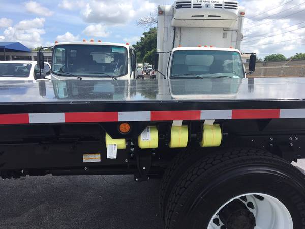 2019 Hino 268a, 24ft steelflatbed dump. Mike for sale in Pompano Beach, FL – photo 5