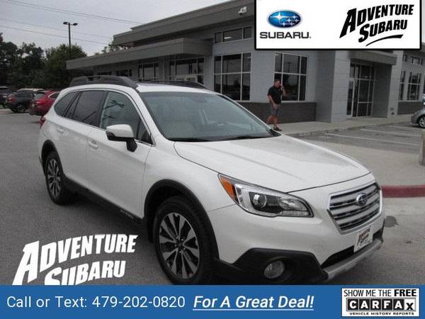 2016 Subaru Outback 3.6R suv Crystal White Pearl for sale in Fayetteville, AR