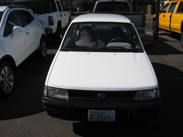 1991 Subaru Justy 5 Spd Manual Great MPG! - - by for sale in Portland, OR – photo 2