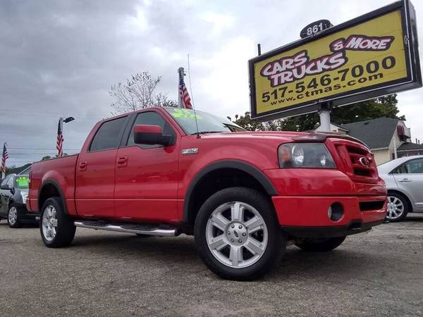 Beautiful ! 2008 Ford F150 Lariat FX4, Leather, Moon, Ready to Work ! for sale in Howell, MI – photo 2