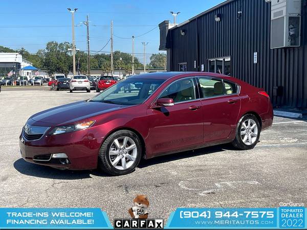 2012 Acura TL wTech FOR ONLY 231/mo! - - by dealer for sale in Jacksonville, FL – photo 3