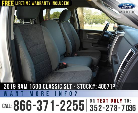 2019 RAM 1500 CLASSIC SLT Homelink, Touchscreen, Bluetooth for sale in Alachua, FL – photo 19