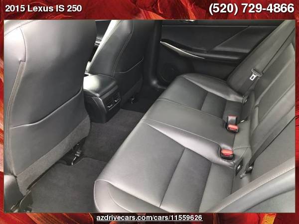 2015 Lexus IS 250 Crafted Line 4dr Sedan ARIZONA DRIVE FREE... for sale in Tucson, AZ – photo 10
