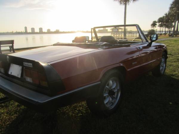 Alfa Romeo Spider 1986 14K Miles! A/C 2 Owner! - - by for sale in Ormond Beach, FL – photo 7