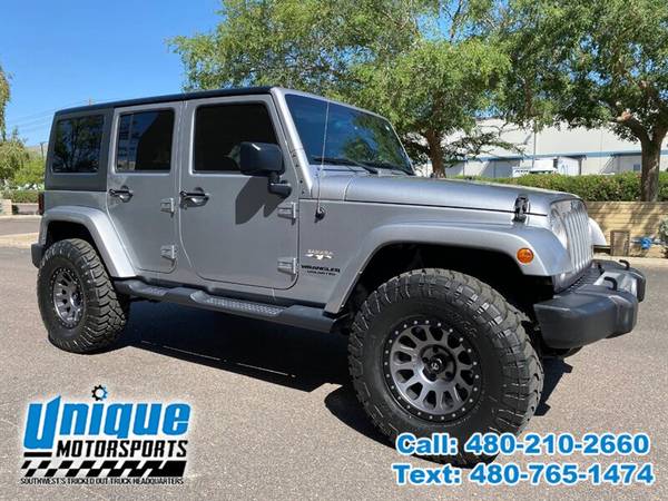 2017 JEEP WRANGLER UNLIMITED SAHARA 4WD 4DR UNIQUE TRUCKS - cars & for sale in Tempe, TX – photo 8